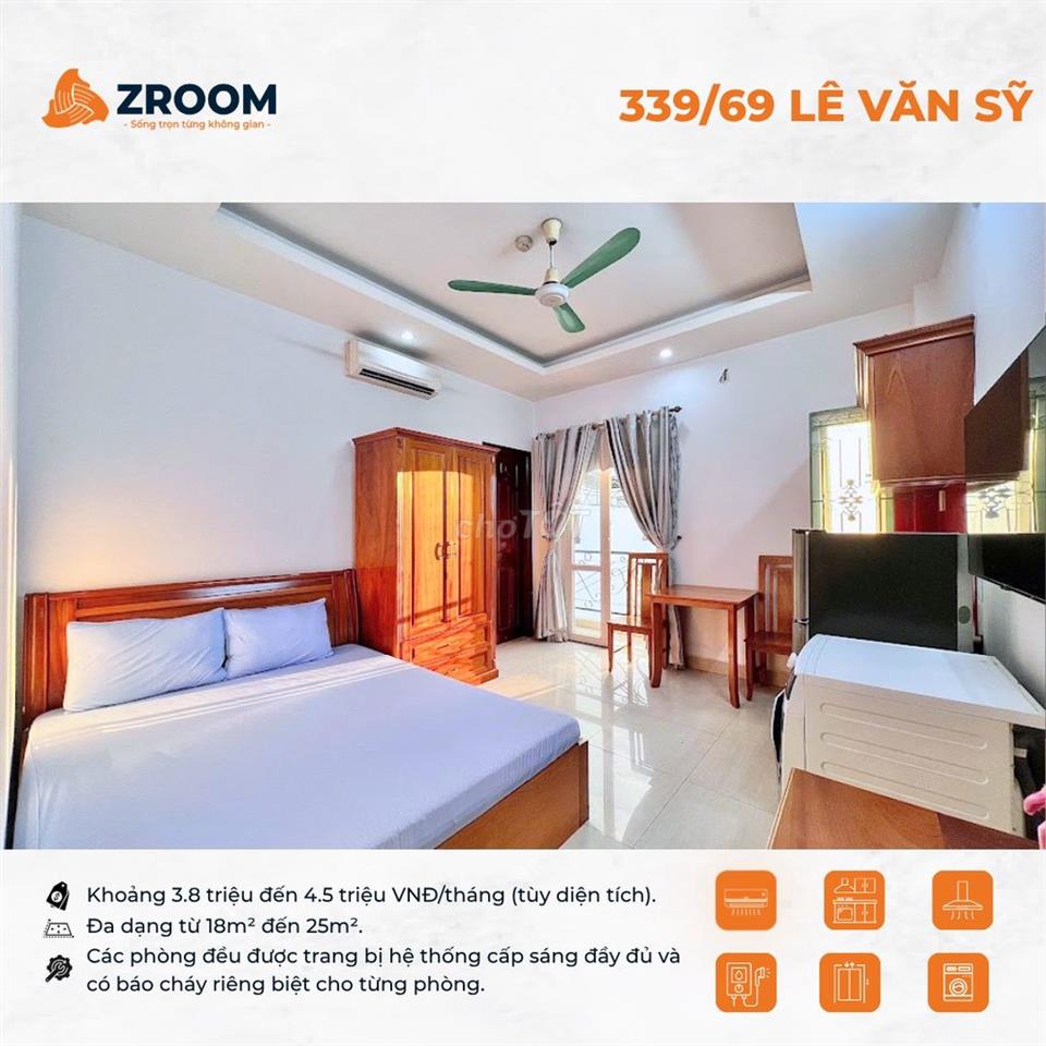 🔥 PHÒNG ĐẸP QUẬN 3 – FULL NỘI THẤT, CÓ BAN CÔNG VÀO Ở NGAY