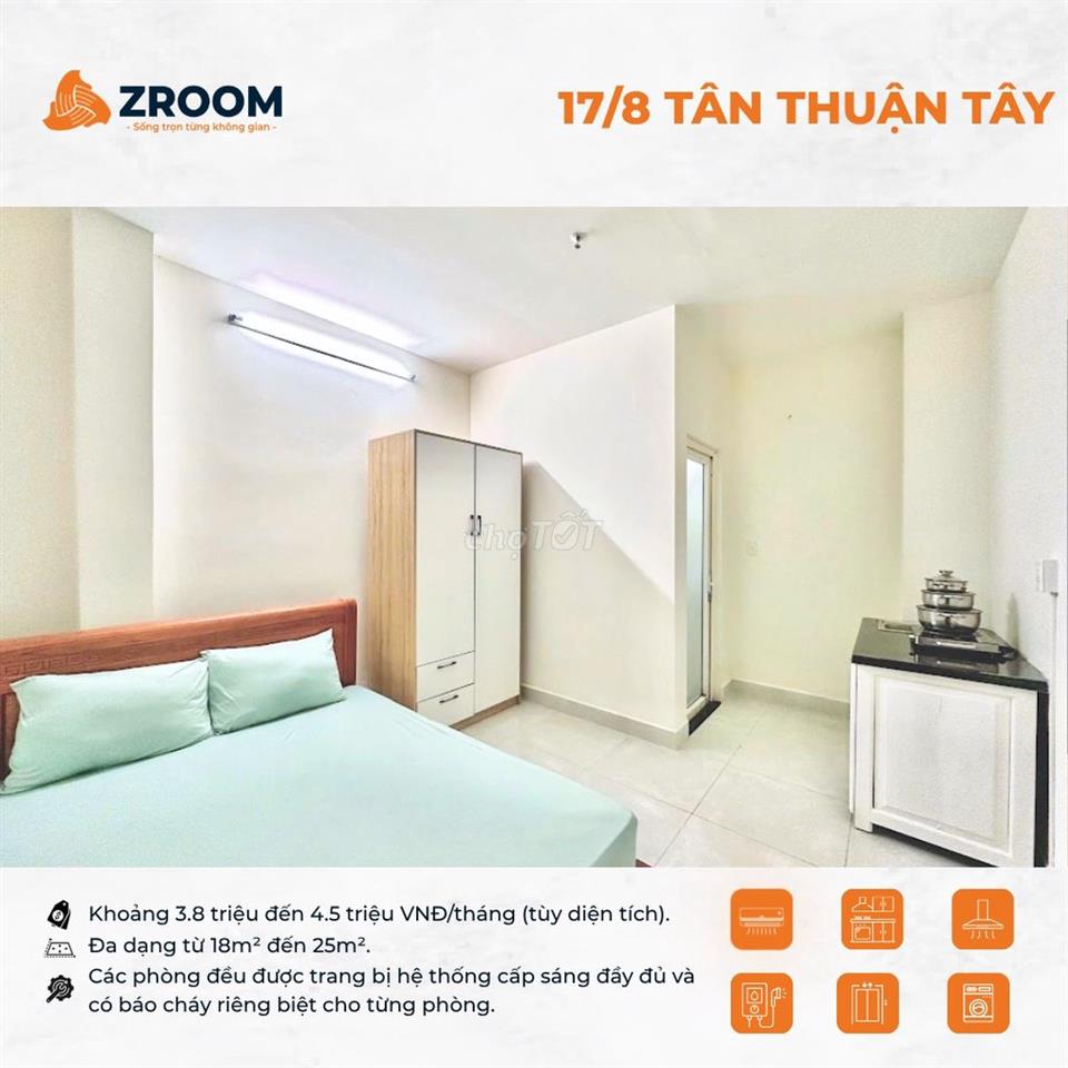 🚀 GIẢM THẲNG 300K – PHÒNG FULL NỘI THẤT QUẬN 7