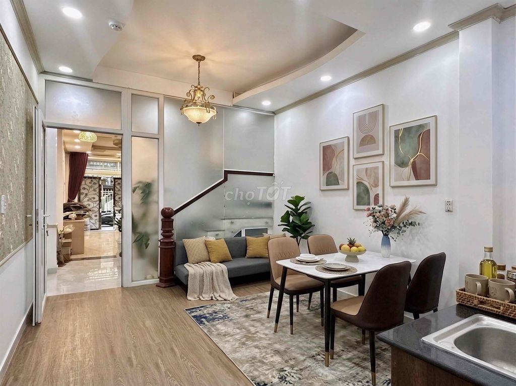 Nhà full nội thất 1PN-1PK cực rộng khu Lê Văn Sỹ, Trần Quang Diệu, Q3