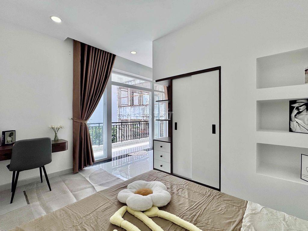 Căn hộ full nội thất 1PK - 1PN ban công . CV Hoàng Văn Thụ Q. Tân Bình