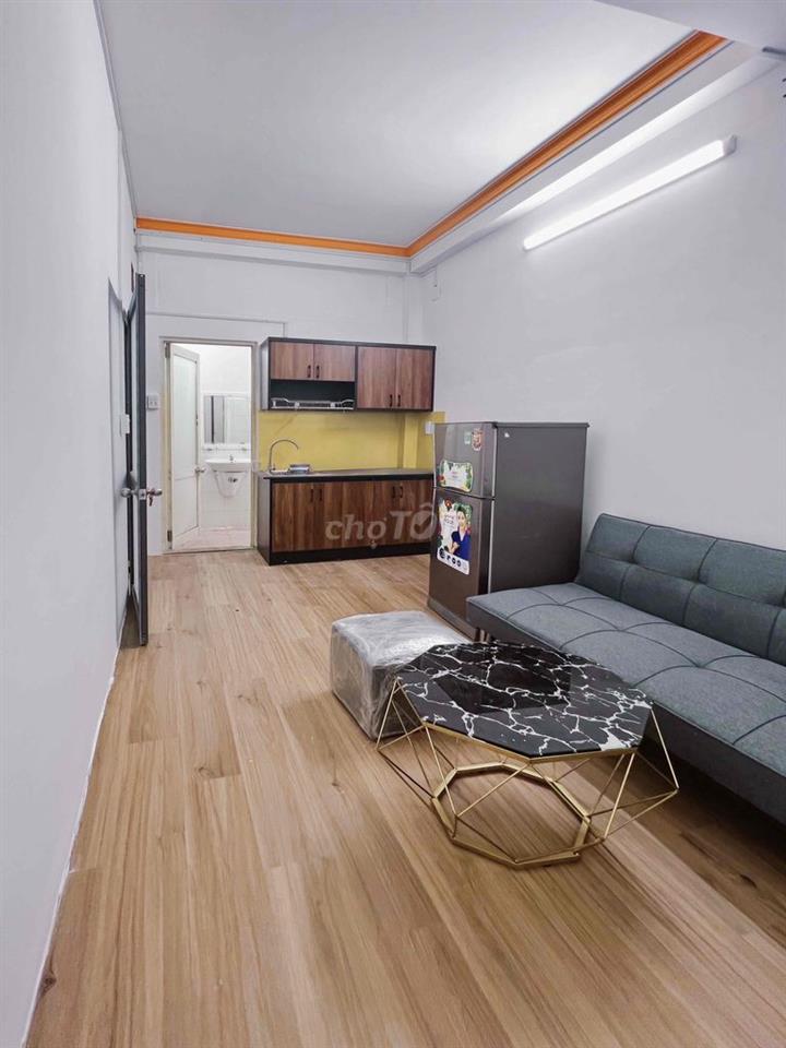 Căn hộ full nội thất 1PN-1PK giá rẻ quận Tân Bình khu CV Hoàng Văn Thụ
