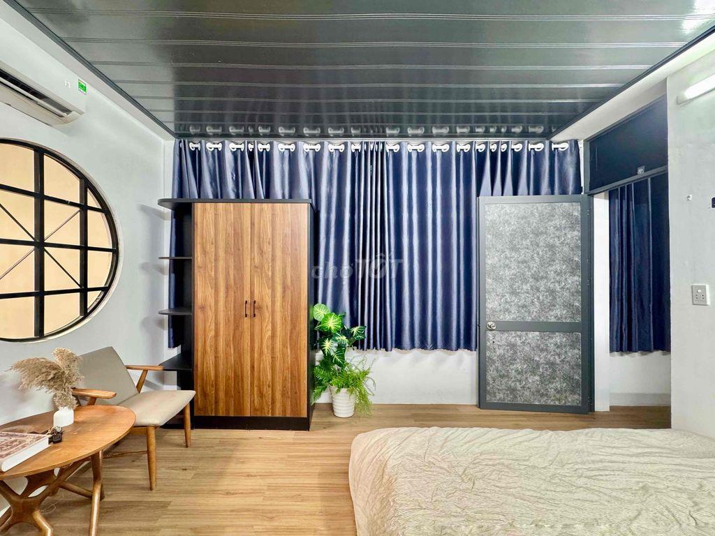 Căn hộ full nội thất 1PN - 1PK rộng 50m2 quận Tân Bình có ban công