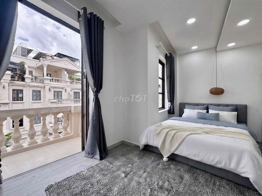 Căn hộ full nội thất mới 100% quận Gò Vấp khu Cityland có ban công