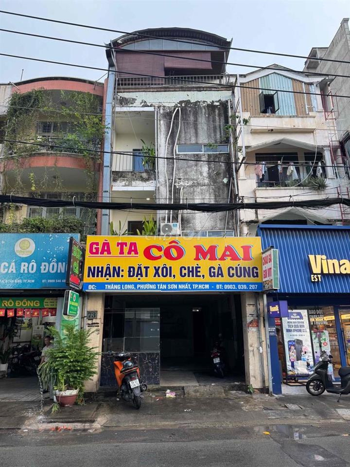 Mặt bằng mặt tiền Thăng Long, Phan Thúc Duyện quận Tân Bình rộng 100m2