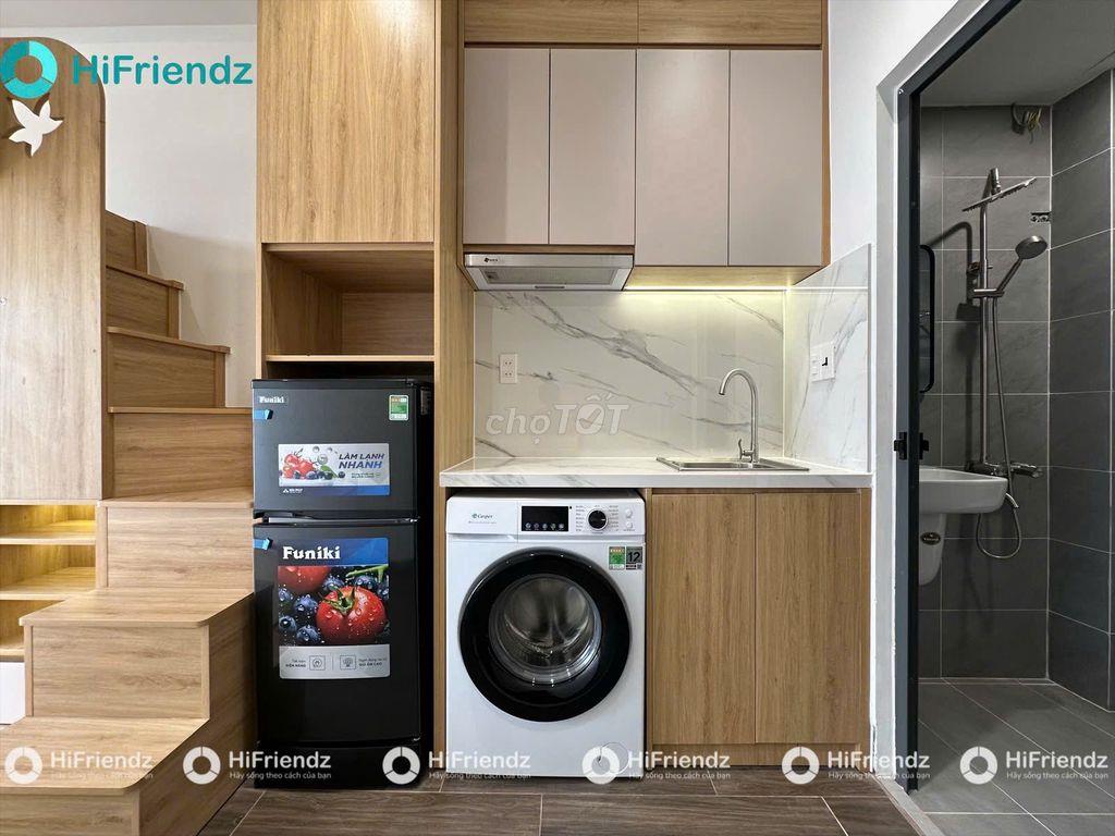 PHÒNG GÁC CAO FULL NỘI THẤT NGAY TRUNG TÂM GIỮ PHÒNG GIỮA T8