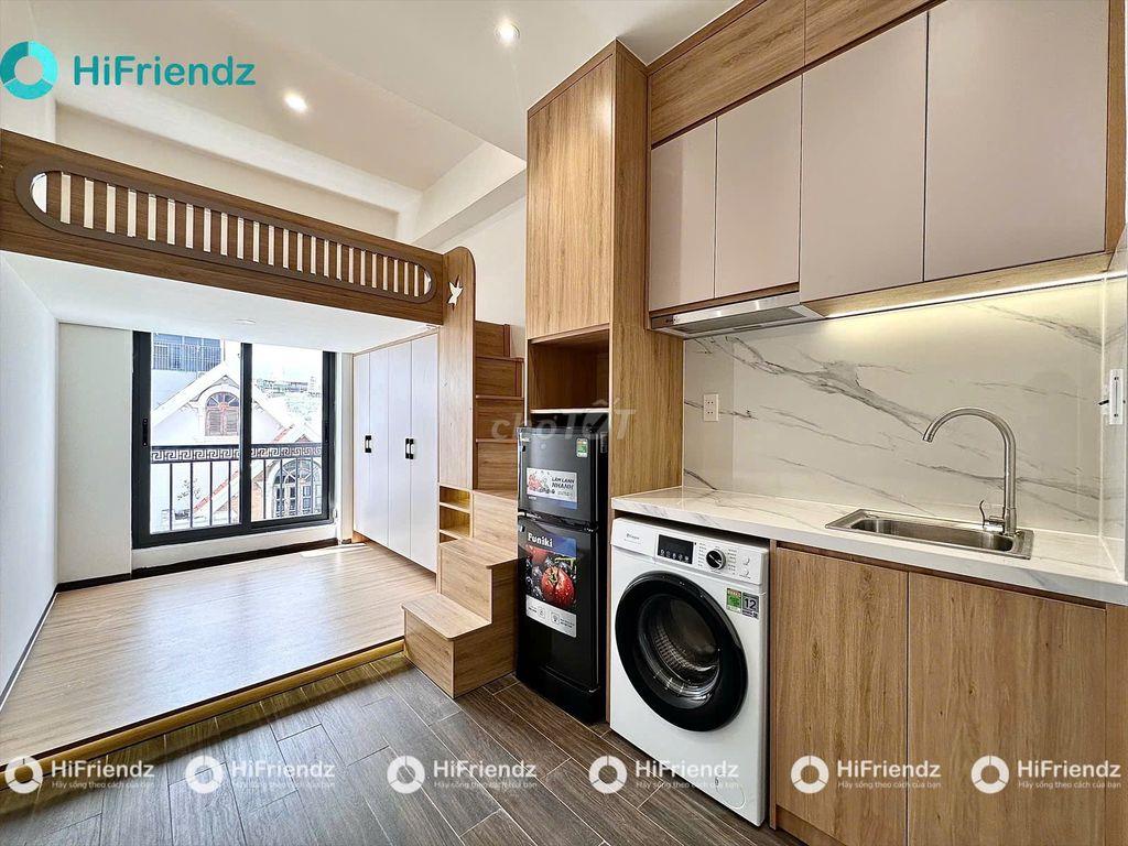 PHÒNG GÁC CAO FULL NỘI THẤT NGAY TRUNG TÂM GIỮ PHÒNG GIỮA T8