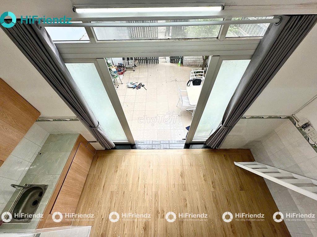 NHÀ NGUYÊN CĂN SÂN VƯỜN 1 TRỆT 1 GÁC FULL NỘI THẤT TRUNG TÂM GÒ VẤP