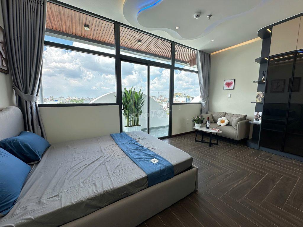 CĂN HỘ FULL NỘI THẤT BAN CÔNG THOÁNG MÁT MỚI HOÀN THIỆN GẦN LOTTE MART