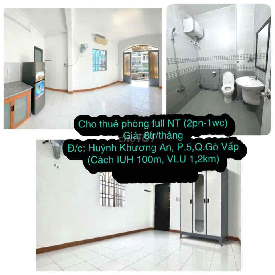 Cho thuê phòng mới xây như hình
