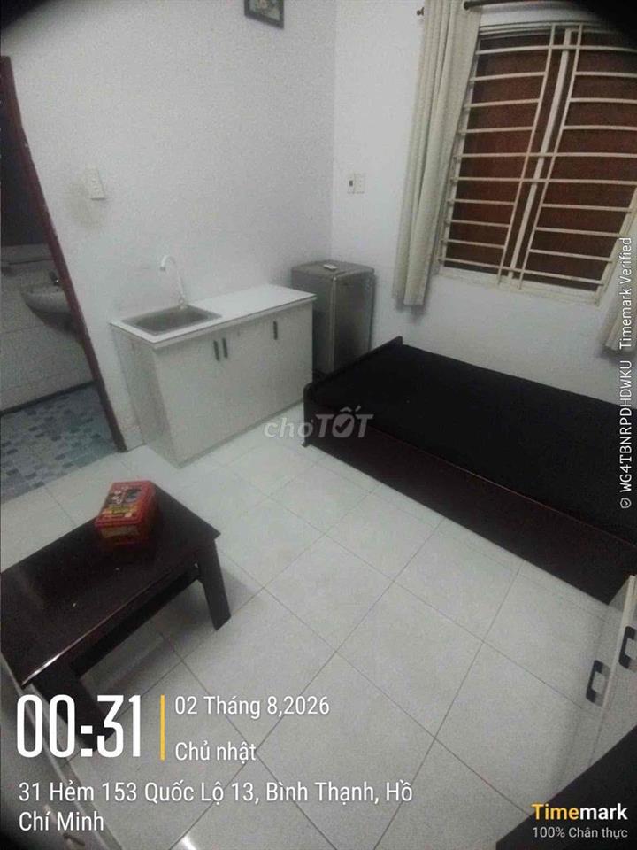Phòng trọ full nội thất - bến xe miền đông (ql13)
