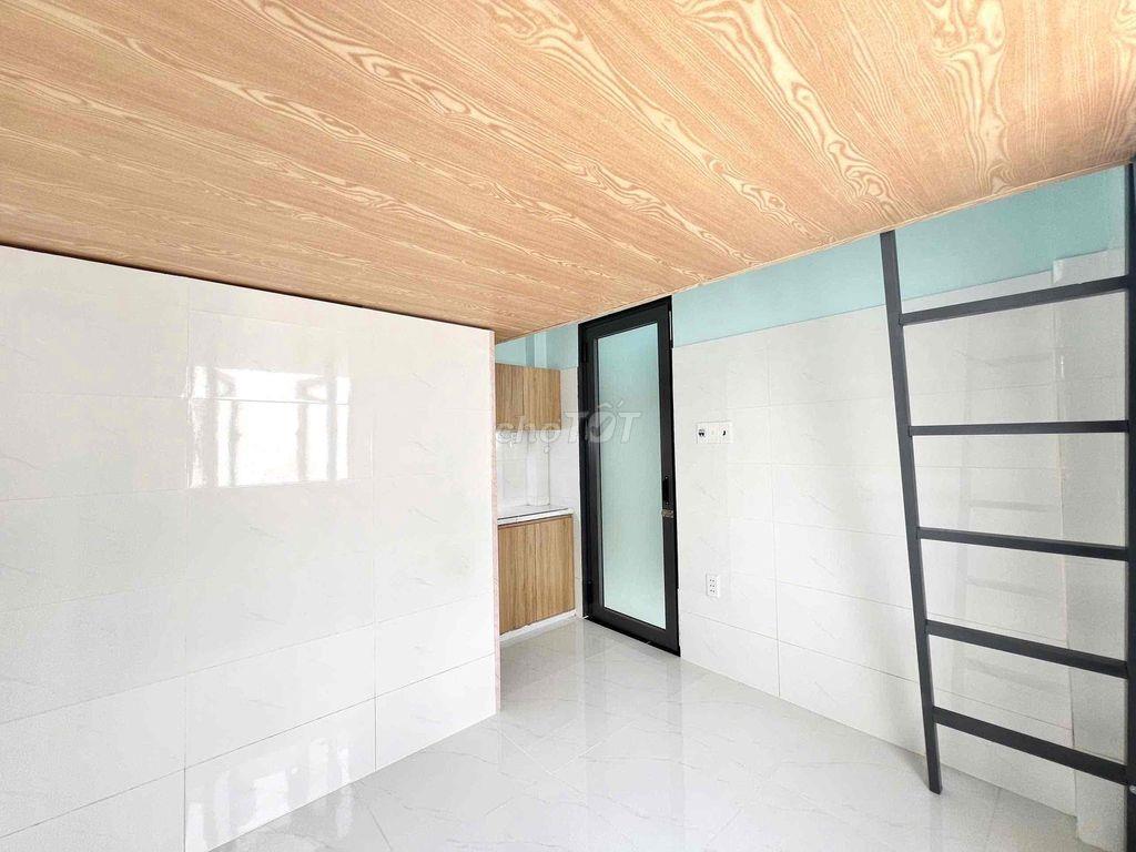 PHÒNG GÁC GẦN ĐẠI HỌC VĂN LANG CÓ CỬA SỔ TRỜI GIÁ SINH VIÊN