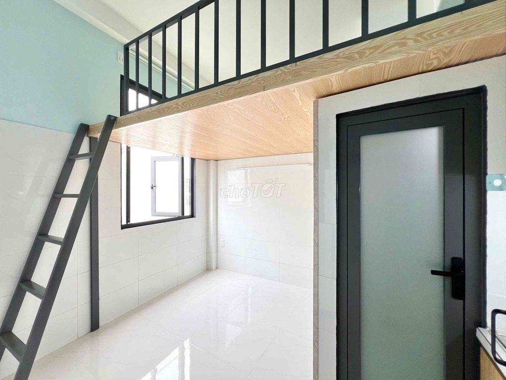 PHÒNG GÁC GẦN ĐẠI HỌC VĂN LANG CÓ CỬA SỔ TRỜI GIÁ SINH VIÊN