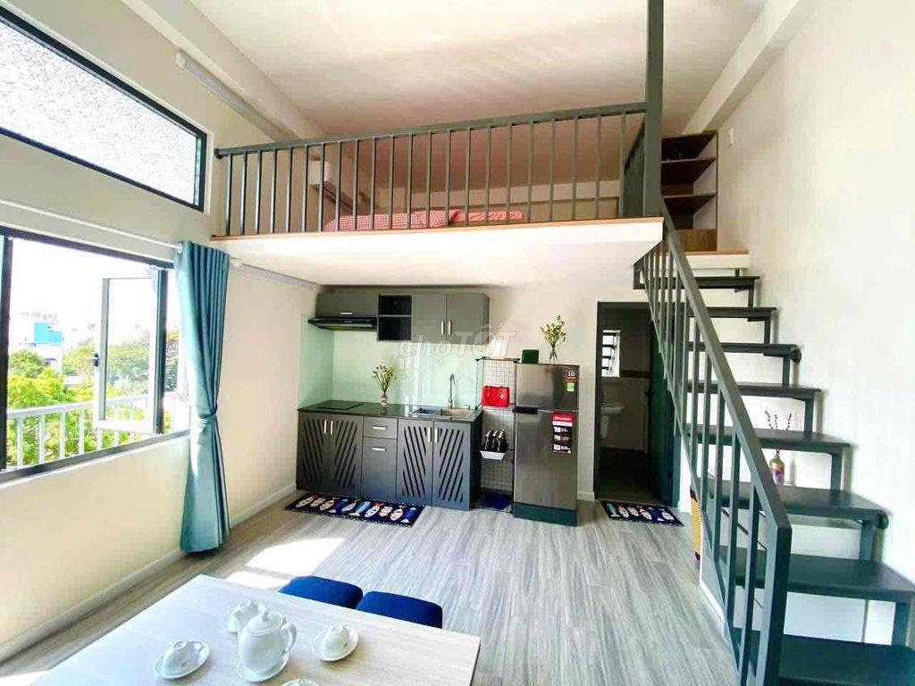 🏡DUPLEX BAN CÔNG CHỈ TÍNH ĐIỆN VÀ NƯỚC GẦN NGÃ TƯ HÀNG XANH