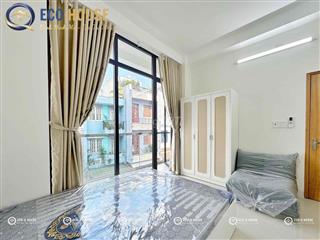 🌿 STUDIO BAN CÔNG DÀI - CỬA KÍNH FULL TRẦN - FULL NỘI THẤT - DỌN VÀO Ở