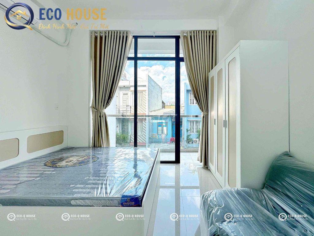 🌿 STUDIO BAN CÔNG DÀI - CỬA KÍNH FULL TRẦN - FULL NỘI THẤT - DỌN VÀO Ở