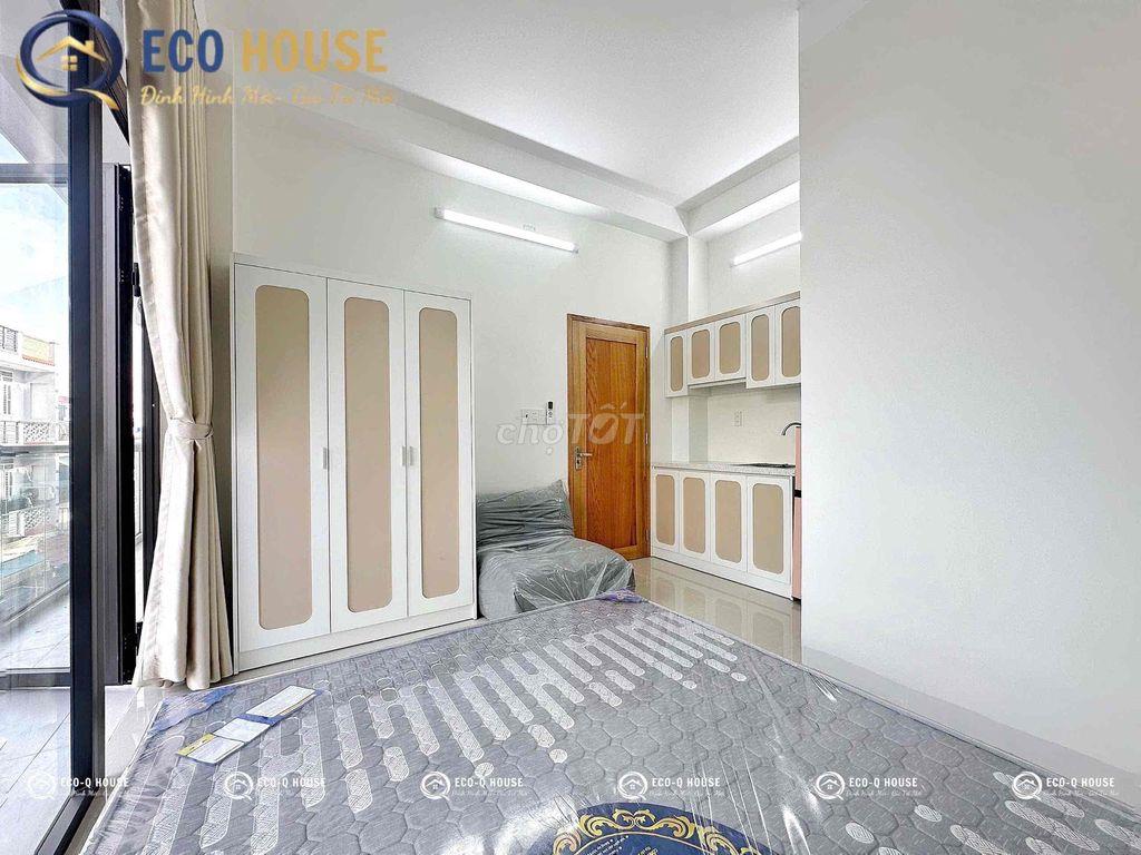 🌿 STUDIO BAN CÔNG DÀI - CỬA KÍNH FULL TRẦN - FULL NỘI THẤT - DỌN VÀO Ở