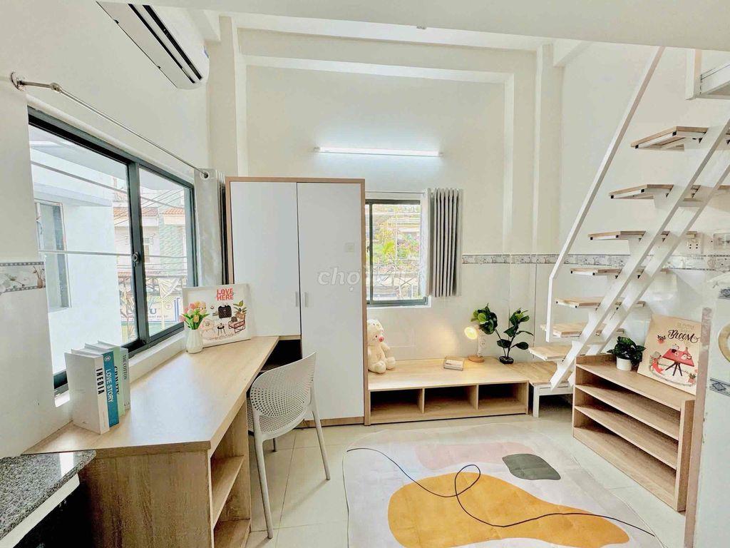 PHÒNG DUPLEX - NGAY NGÃ TƯ HÀNG XANH- FULL NỘI THẤT ✨