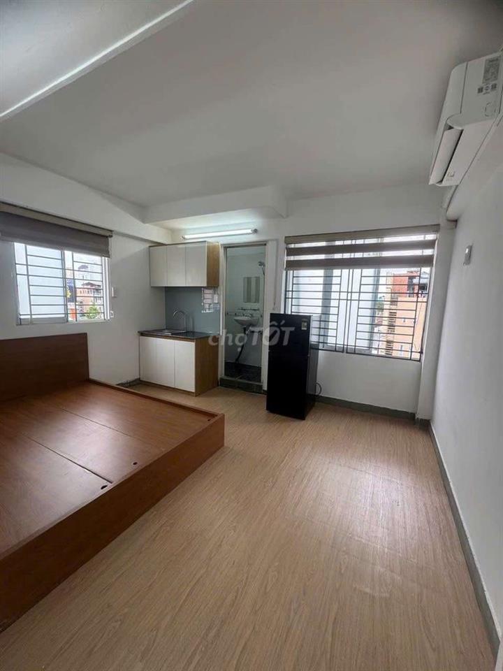 CHO THUÊ STUDIO FULL NỘI THẤT CỬA SỔ THOÁNG NGAY CHỢ BÀ CHIỂU 
