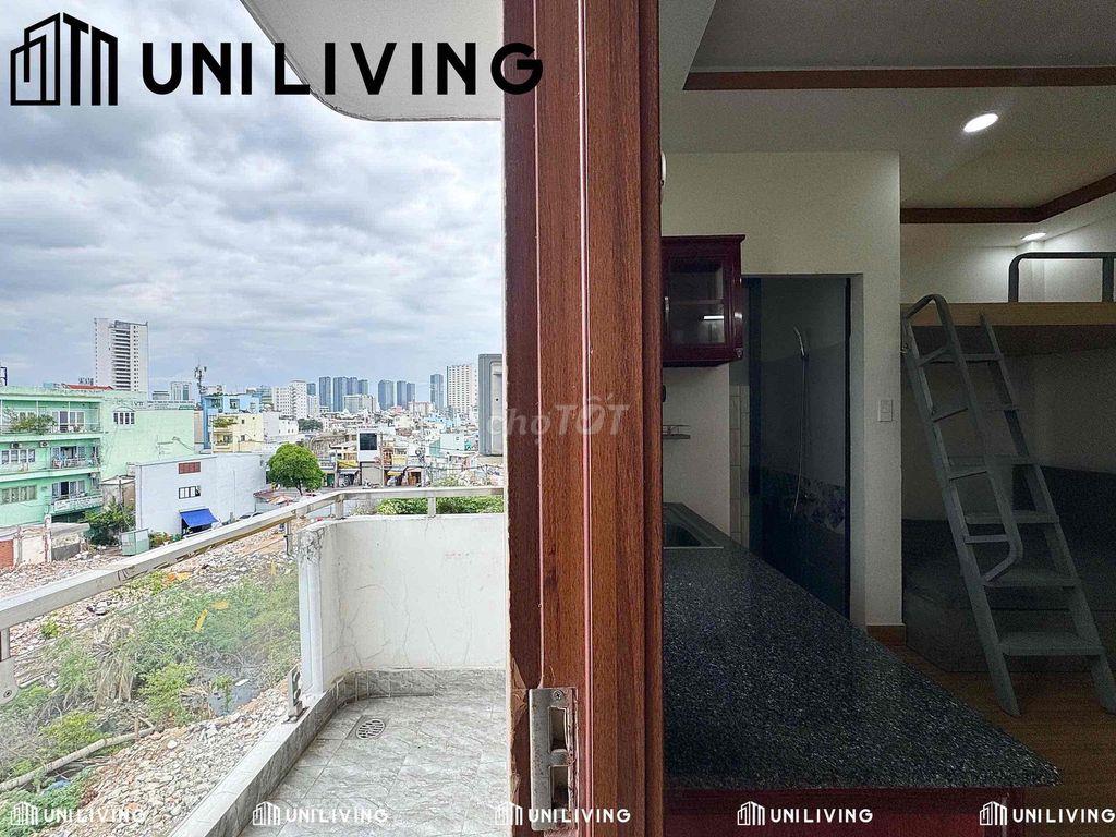 Cho thuê phòng gác rộng rãi có ban công Bạch Đằng Bình Thạnh