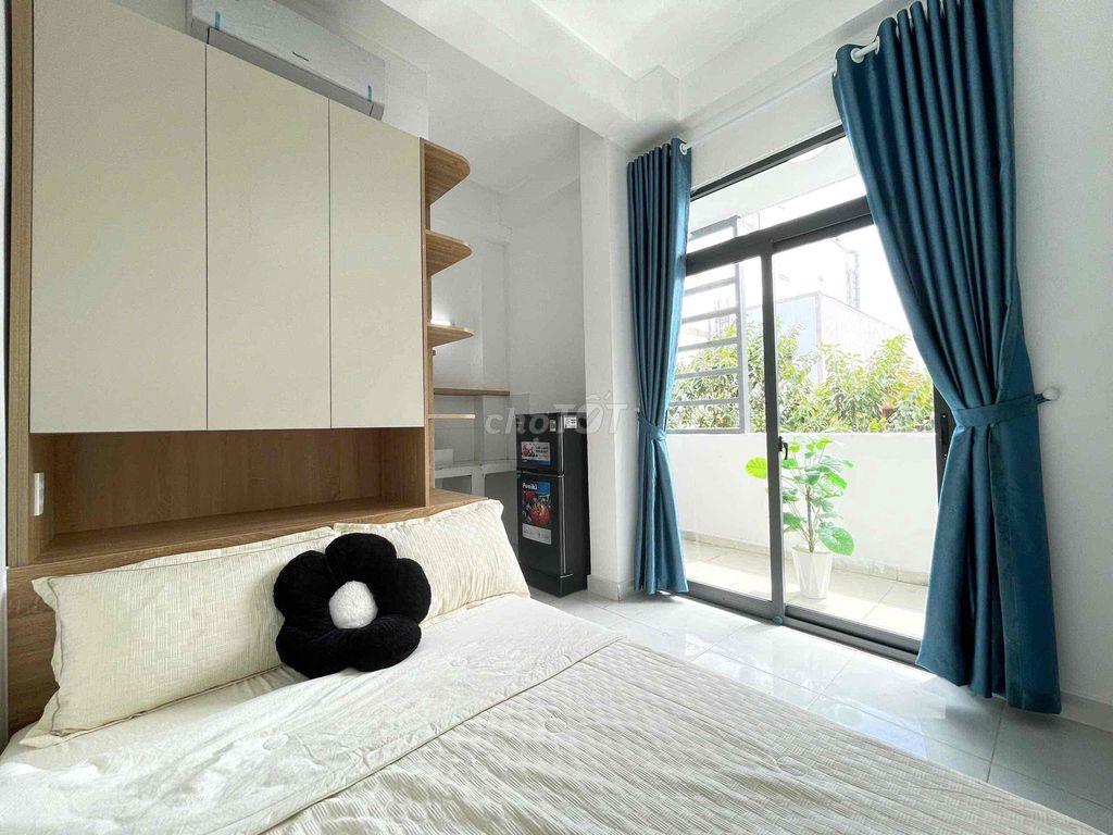 🏡 STUDIO BAN CÔNG SIÊU THOÁNG – FULL NỘI THẤT