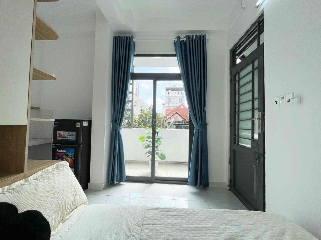 🏡 STUDIO BAN CÔNG SIÊU THOÁNG – FULL NỘI THẤT