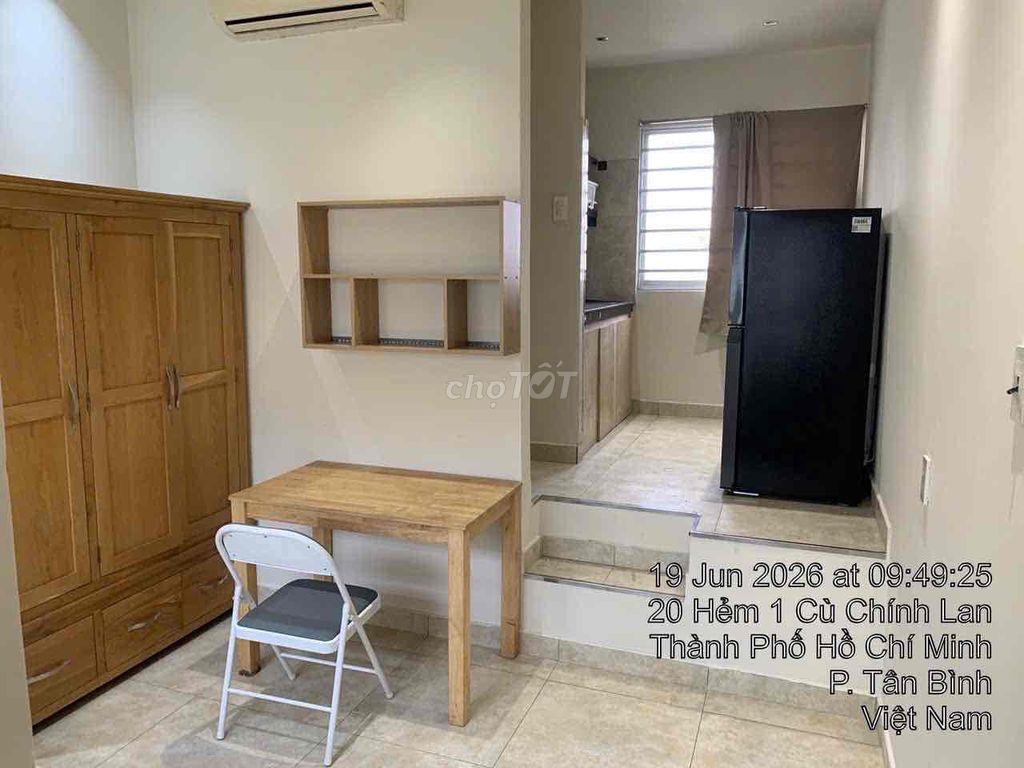 🏡 STUDIO FULL NỘI THẤT – CÓ MÁY GIẶT SẤY RIÊNG – CỬA SỔ THOÁNG MÁT