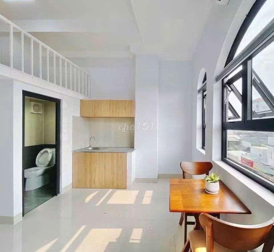 Gác mới xây full nội thất - có thang máy - an ninh sạch sẽ