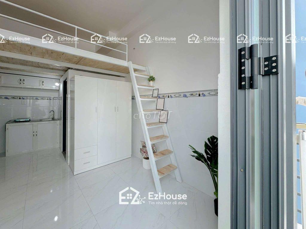Đi bộ qua IUH - Gác ban công full nội thất - có thang máy - mới xây 