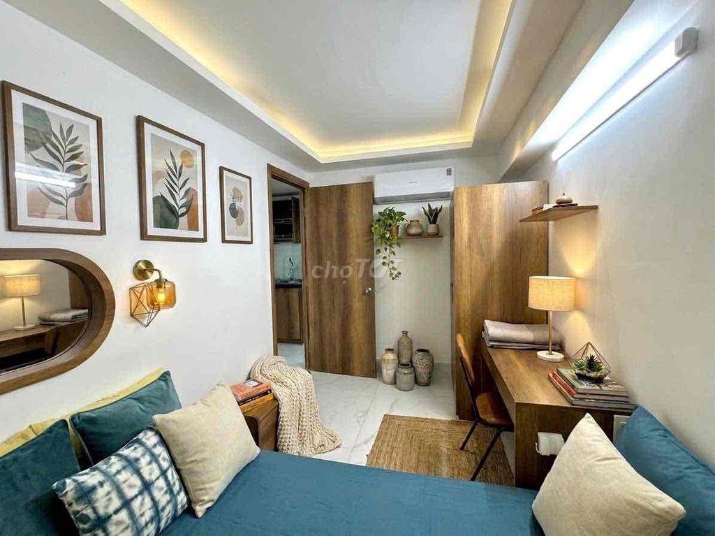Cho thuê 1PN tách bếp full nt đi bộ tới VLU cs3