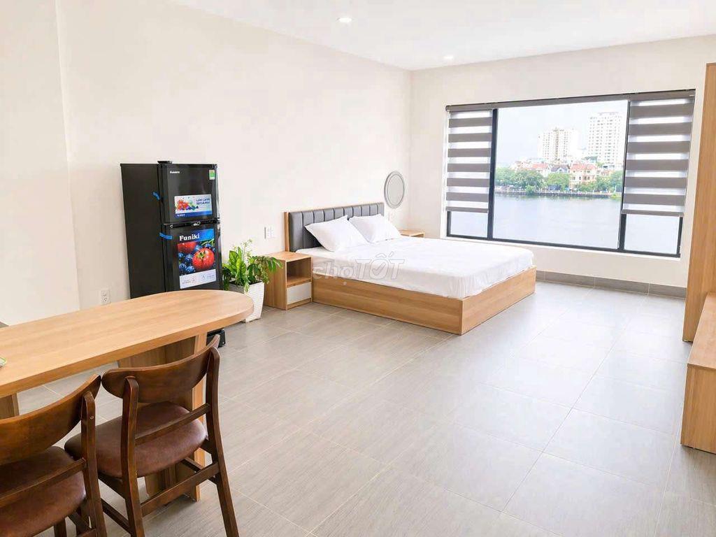 💥Phòng Đẹp Mới 36m2 view sông, Full nội thất, thang máy, sát Q1
