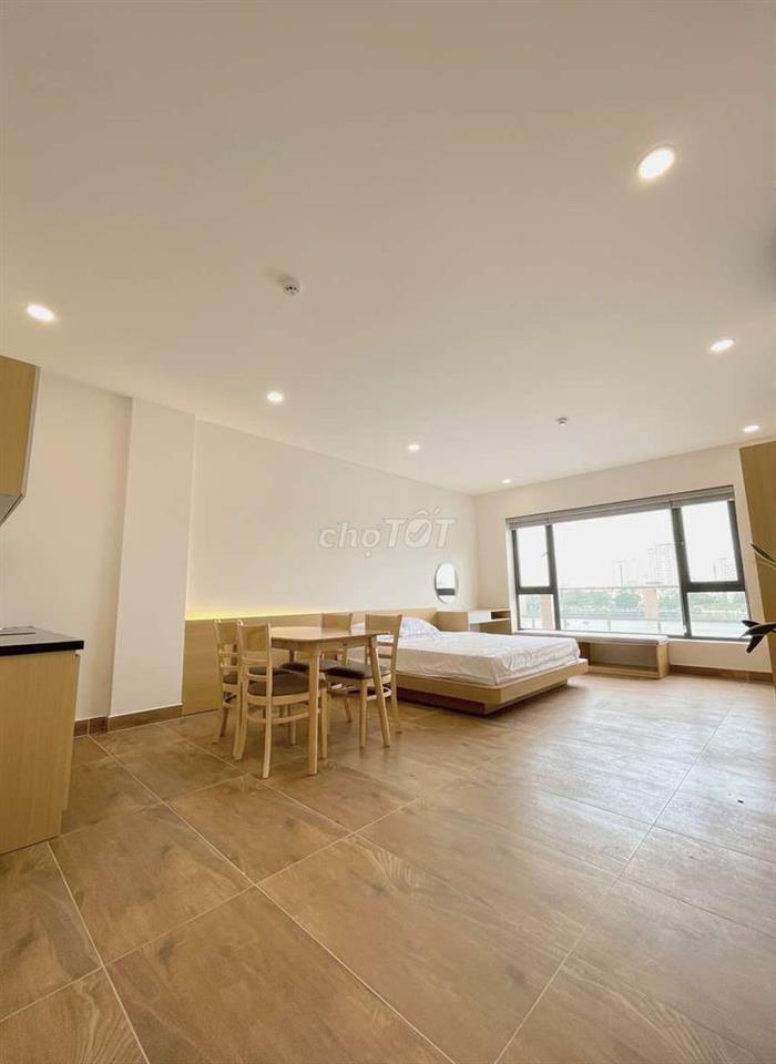 💥Phòng Đẹp Mới 36m2 view sông, Full nội thất, thang máy, sát Q1