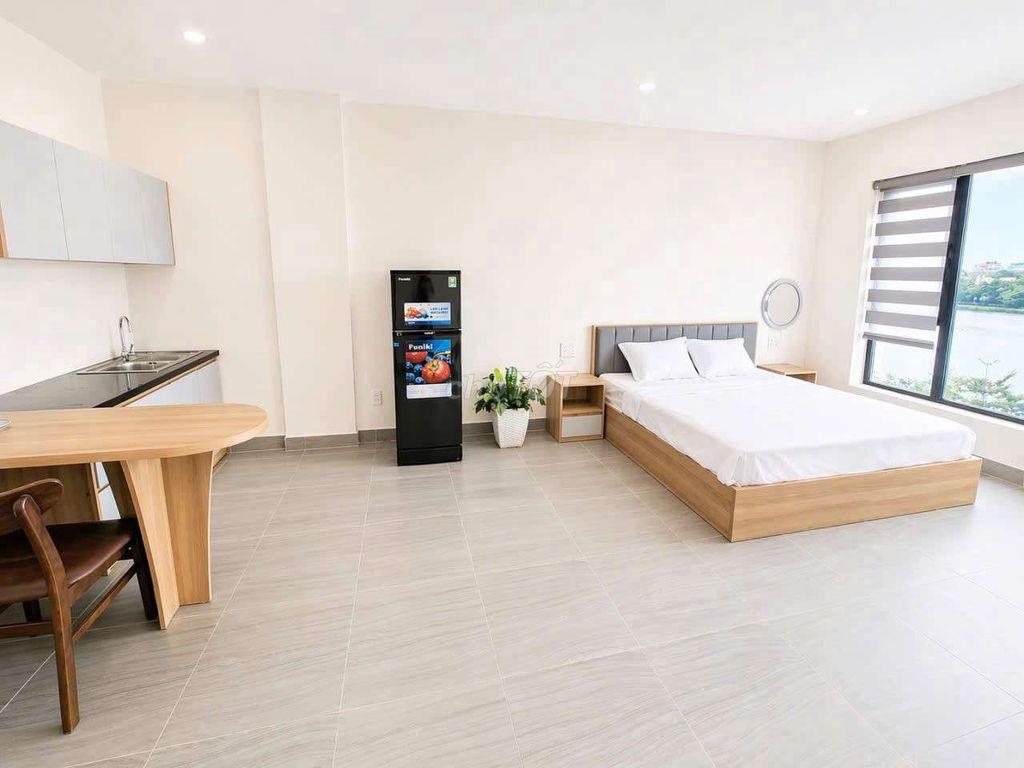 💥Phòng Đẹp Mới 36m2 view sông, Full nội thất, thang máy, sát Q1