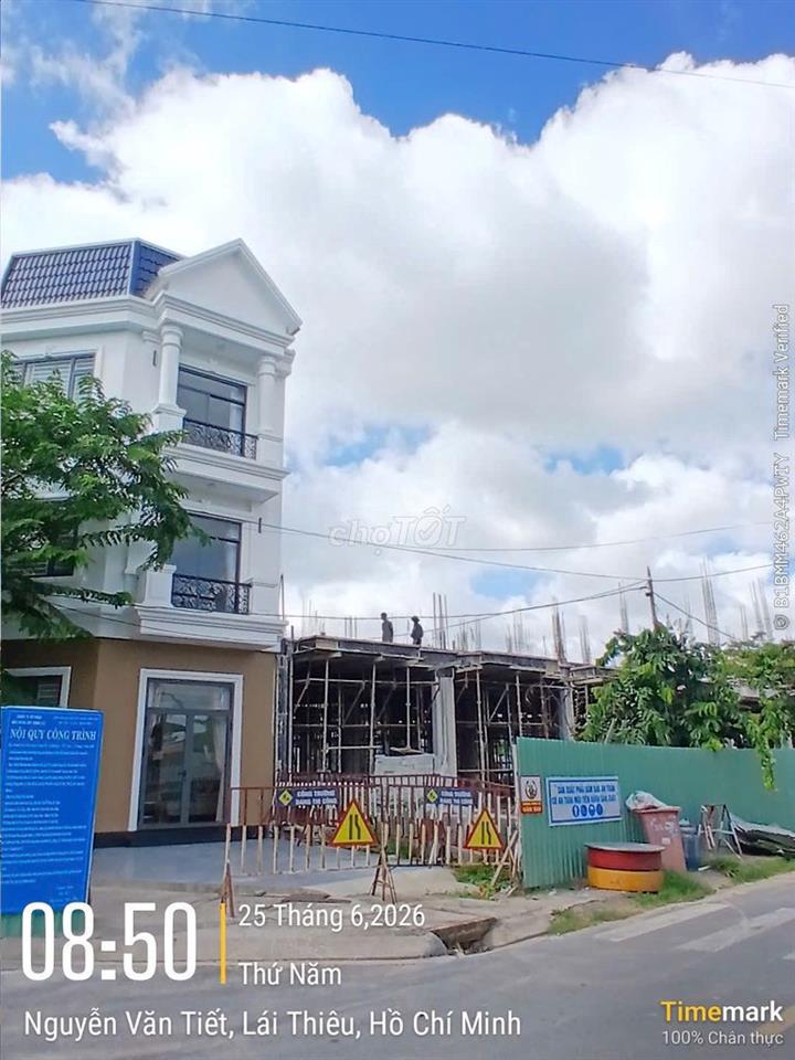 MỞ BÁN NHÀ PHỐ THƯƠNG MẠI NGAY KDC NGUYỄN VĂN TIẾT LÁI THIÊU