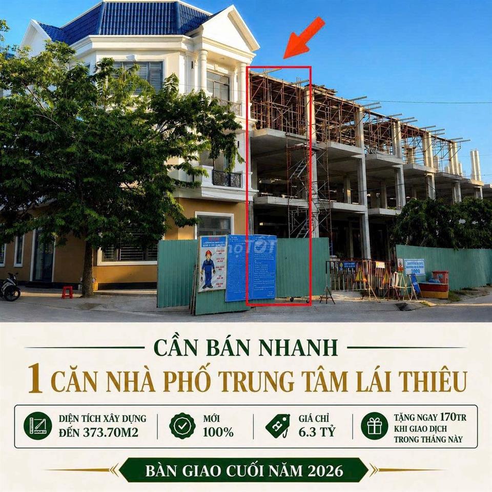 MỞ BÁN NHÀ PHỐ THƯƠNG MẠI NGAY KDC NGUYỄN VĂN TIẾT LÁI THIÊU