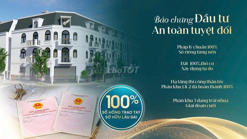 SỞ HỮU ĐẤT NỀN SHR CHỈ 280TR/100M2