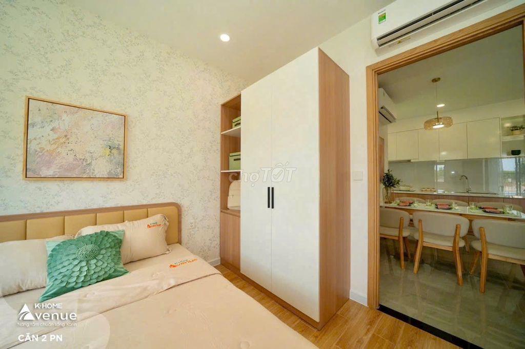 K Home Avenue -Chỉ 350 triệu( 25%) đã sở hữu căn hộ 2 PN full Nội thất