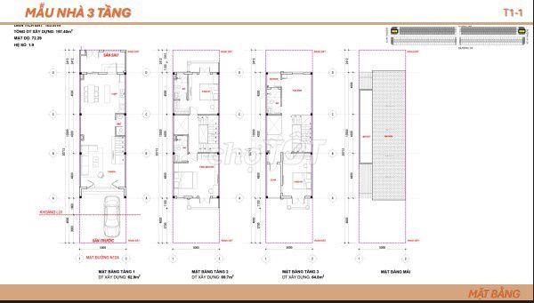 Chỉ 1,7 tỷ đã sở hữu nhà phố 3 tầng trung tâm TPM, Mặt tiền Lê Lợi