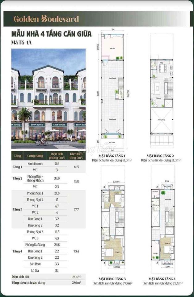 Chỉ với 2,9 tỷ sở hữu ngay căn nhà 4 lầu Đại Lộ Lê Lợi, trung tâm TPM