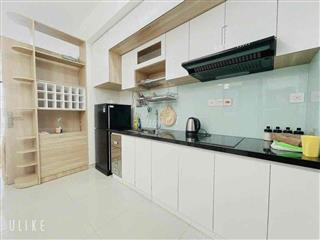 Căn góc 1PN view hồ bơi chil chil, đầy đủ công năng cho gia đình ít ng