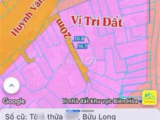 Bán đất 1 Sẹc đường Huỳnh Văn nghệ  bửu long, biên hoà