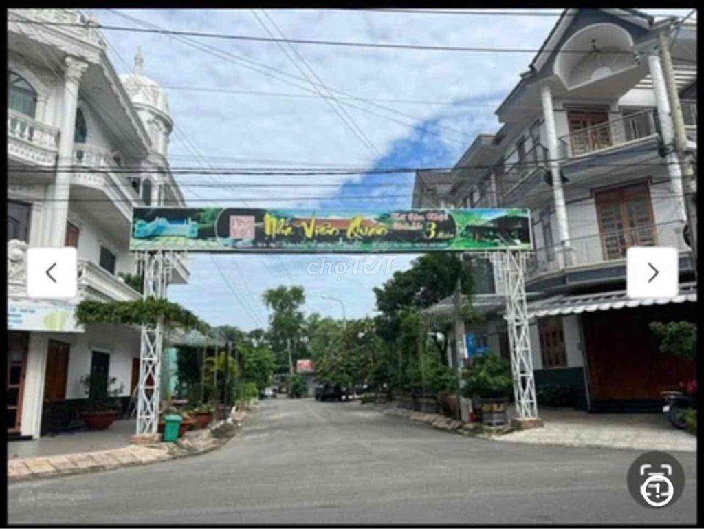 cho thuê nguyên căn 1trệt 2lầu  - gần nhã viên quán khu dân cư Bửu Lon