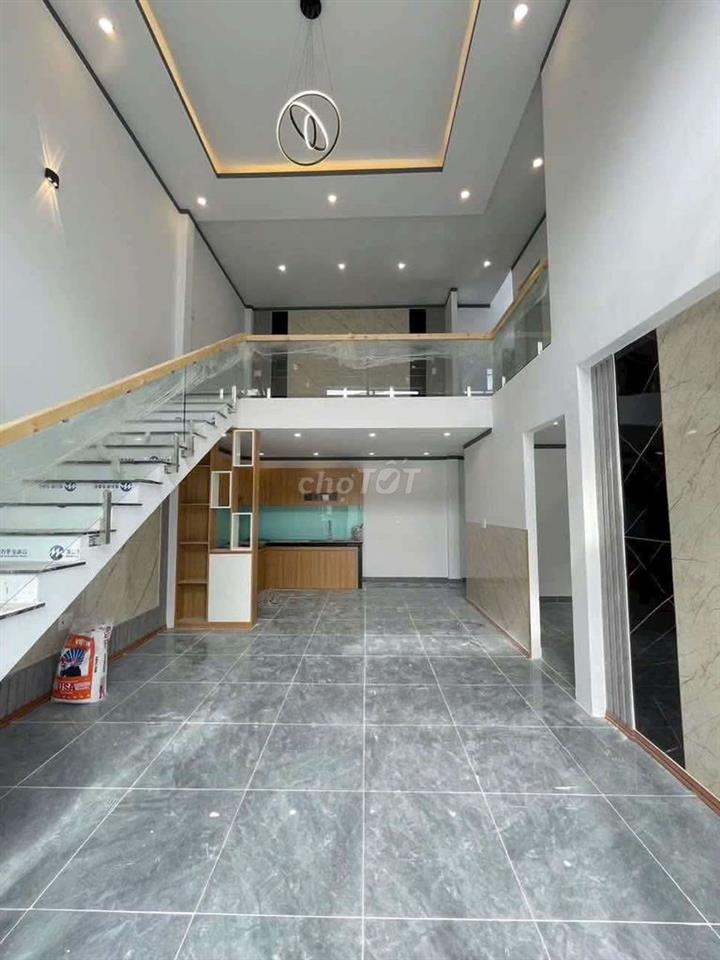 Nhà 1 Trệt 1 lửng Sổ Hồng Riêng Hoàn Thiện Sẵn – Dọn Vào Ở Ngay