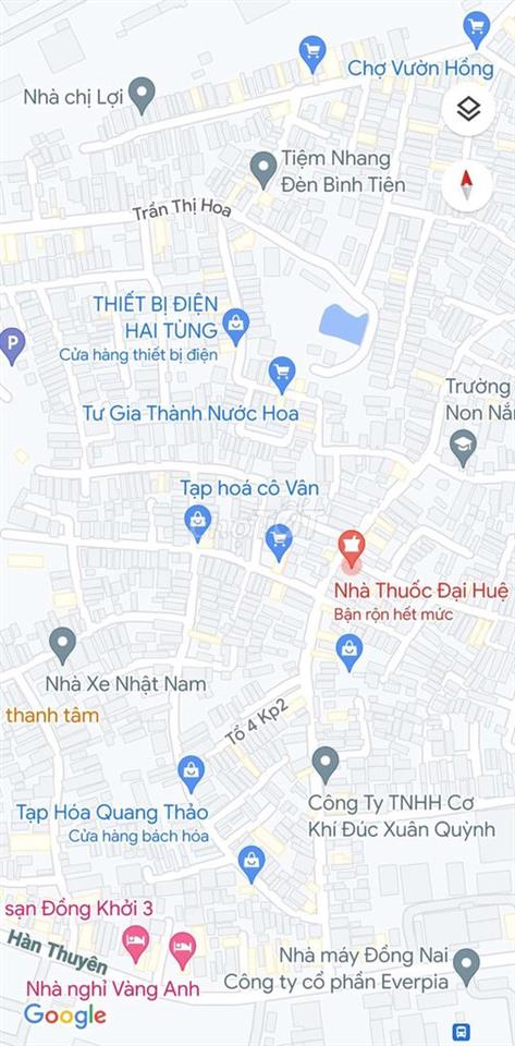 BÁN RẺ NHÀ TRỌ AN BÌNH, TP ĐỒNG NAI, SỔ HỒNG ĐẤT HỒNG, ĐƯỜNG OTO 7 CHỖ
