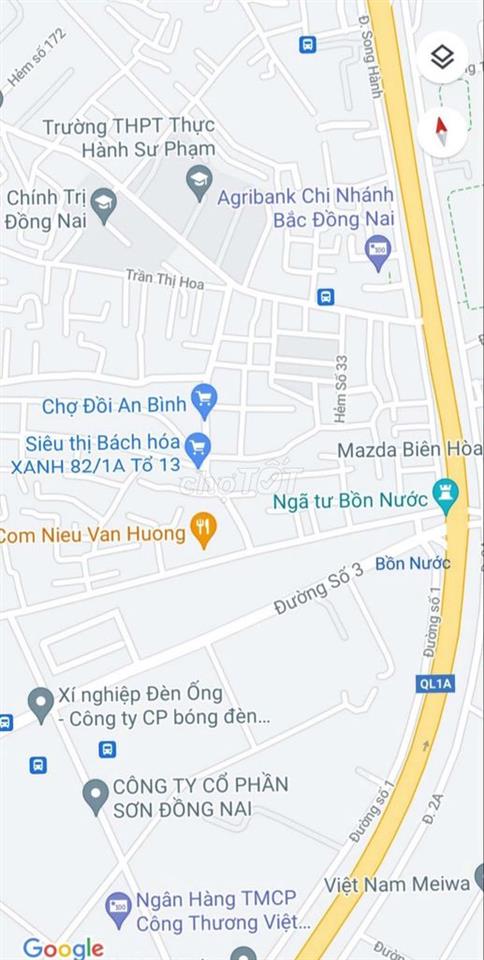 BÁN NHÀ AN BÌNH, 1TRỆT 1LẦU, SỔ HỒNG RIÊNG THỔ CƯ, GẦN CHỢ, KCN1