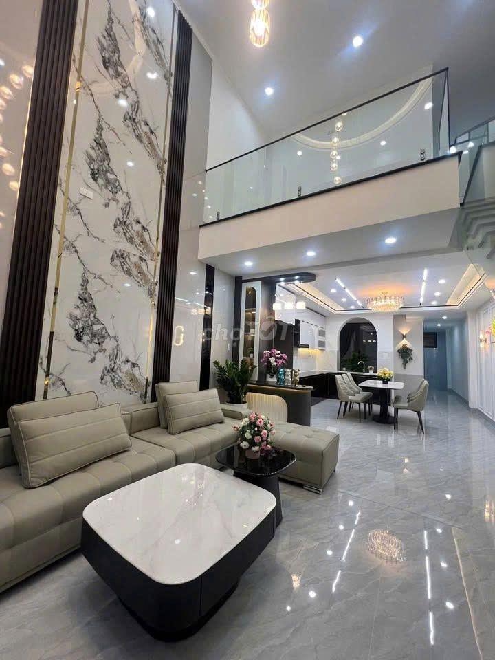 BÁN NHÀ THÔNG TẦNG GÁC LỬNG Y HÌNH GẦN BỬU LONG-TẶNG GÓI NỘI THẤT 60TR