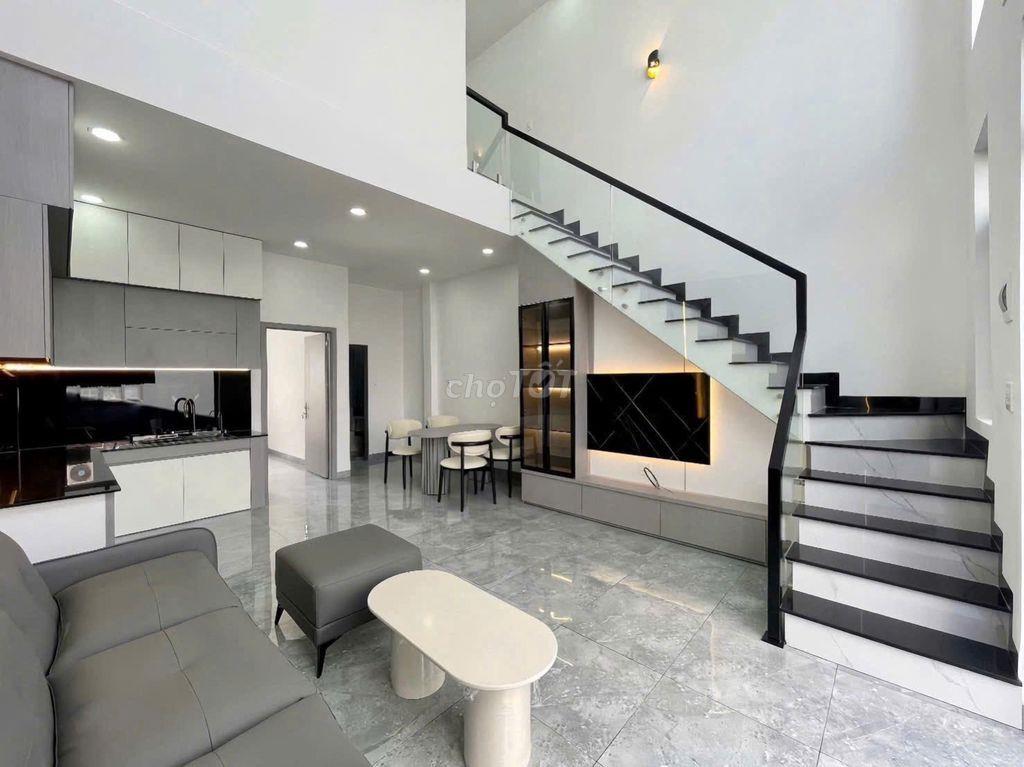 Nhà 1 Trệt 1 lầu 5x17 mới tinh cuối đường Huỳnh Văn Nghệ, BH