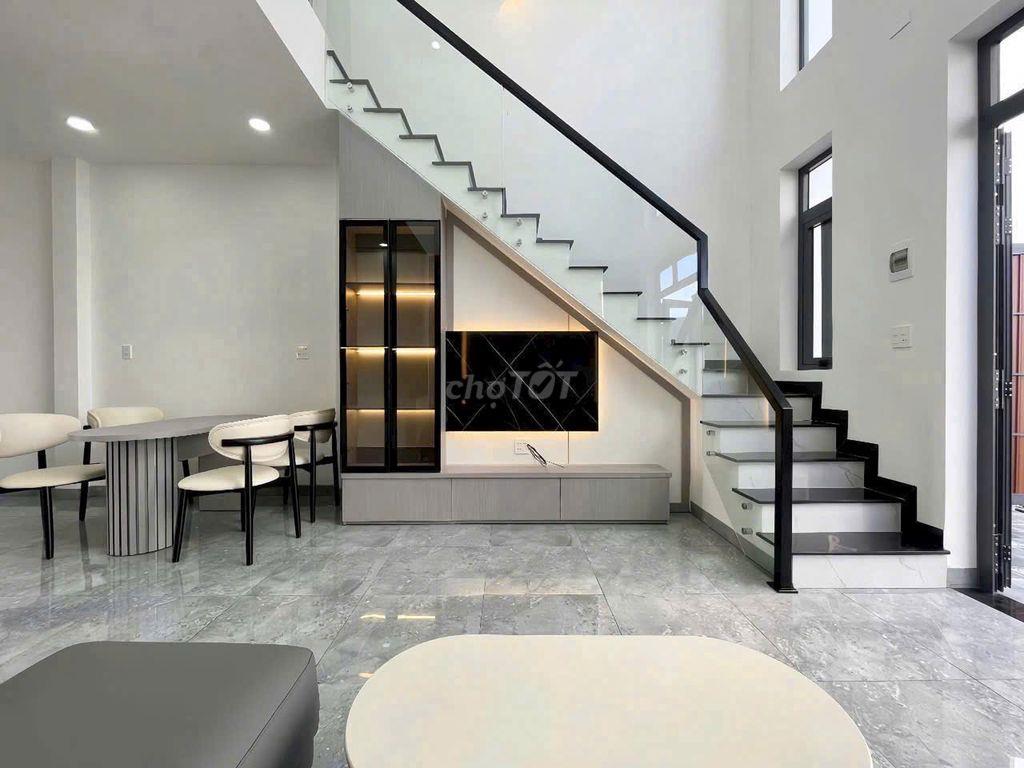 Nhà 1 Trệt 1 lầu 5x17 mới tinh cuối đường Huỳnh Văn Nghệ, BH