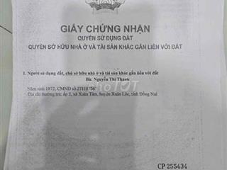 🏡 CHÍNH CHỦ BÁN NHÀ GIÁ TỐT – XUÂN TÂM, XUÂN LỘC, ĐỒNG NAI
