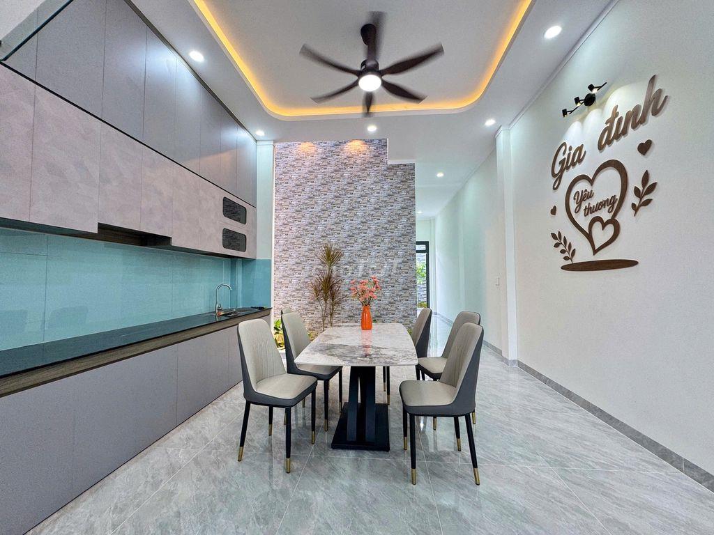 Nhà lầu 80m2 Sổ Hồng Riêng gần đường Trục 16 Có Nội Thất