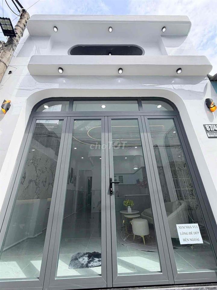 Nhà Mới P.Bửu Long ô tô tới nơi